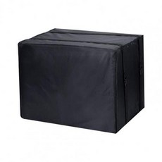 에어컨 커버 전체 커버리지 보호 방수 옥스포드 천 창문 유닛 보호기 홈, 04 Black XL