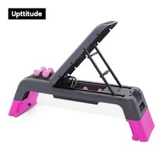 덤벨 벤치 크로스핏 스탭박스 피트니스 의자 각도조절, 상세페이지 참고, 핑크/길이 120cm