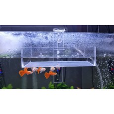 [신제품 출시] 대용량 걸이식 " 사각 브라인급여기 " / 물에 동~동~뜨는 뜬뜬이 브라인급여기 브라인쉬림프 급여기, 1개