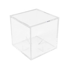 안정적인 야구공 케이스 커버 투명플라스틱 받침대 입체 덮개 아크릴 12919ea 1(EA)