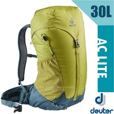 【德國 Deuter】送》網架式 登山背包 30L AC LITE 自行車背包 登機包 運動背包 寬臀袋 3421021
