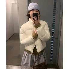 매장정품 코드그라피 CGP (우먼) RDS 에센셜 숏다운 점퍼_아이보리 CBEWWIH070IV 688913