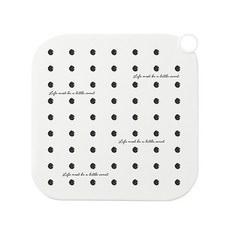 【台灣現貨】水孔防臭墊 防蟑螂 矽膠排水孔墊 水溝蓋 防蟲地墊 浴室水孔蓋, 白色