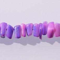 杰鴻 貝殼不定形碎石珠, 1個
