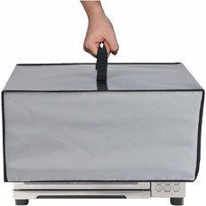 헤비 듀티 패브릭 토스터 오븐 먼지 커버 Nuwe BroBro XL 30QT 에어 프라이어 스마트 오븐라이트 그레이과 호환 가능, Light Grey