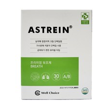 아스트레인 AB 브레스 호흡기 30츄, 단품, 1개