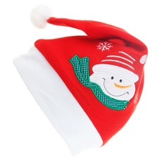 산타모자 크리스마스눈사람 미니산타모자