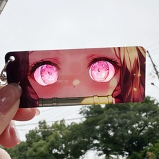 신비로운 눈동자! 귀멸의칼날 아크릴 키링, 카마도 네즈코 / 8*3.3CM, 1개