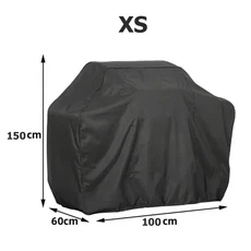 바베큐 커버 방진 헤비 듀티 그릴 보호 원형 직사각형 야외 액세서리, 06 XS-100x60x150CM, 06 60x100x150cm