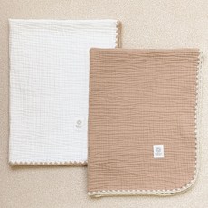 아기 거즈 블랭킷, 베이지