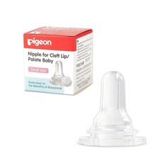 유두 2개가 달린 비둘기 구개열 병 8.11온스 소아과 의사의 지도 하에 사용해 주세요, Small nipple, 1 Count (Pack of 1)