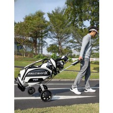 골프가방 카트 접이식 라운딩 리조트 트레일러, 1개, 사륜차 15cm 물병 거치대 QC001