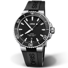 ORIS 豪利時 Aquis 時間之海 300米 機械錶 43.5mm 0173377304154-0742464EB