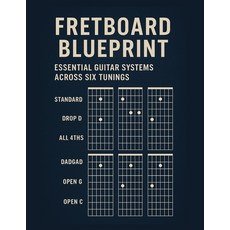 (英文圖書)Fretboard Blueprint Essential Guitar Systems Across Six Tunings 平裝版, Independently Published, 英文