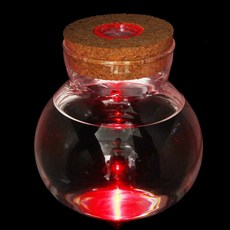 RNA 마리모 LED 유리병 10x11cm 미니유리병