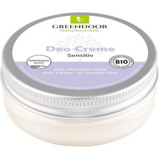 독일 그린도어 GREENDOOR Sensitive Deodorant Cream 센서티브 데오드란트 크림, 3개, 50ml