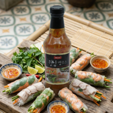 베트남 피쉬 소스 베이스 295ml 가정용 느억맘 월남쌈 분짜 샐러드 딥핑 볶음요리 양념