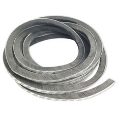 自黏式門窗密封條 防風隔音防塵毛刷條 窗戶門縫隙防蚊蟲密封條 DIY安裝, 1個