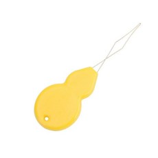 家用穿針器純銅引綫器鏤空老人快速穿綫器手工縫紉穿針神器, 普通彩色葫蘆穿針器【1個裝】, 1個