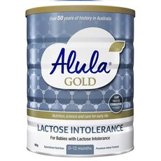 호주 알룰라 Alula Gold Lactose Intolerance Infant Formula 0-12개월 골드 락토스 인톨러런스 인펀트 포뮬라 아기분유, 6개, 900g