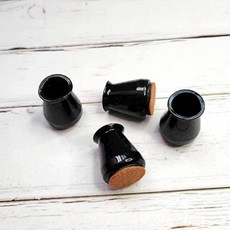 원형 검정색 실리콘의자발캡 xs 1세트 4p 발커버 커버 투명의자캡 실리콘의자다리커버