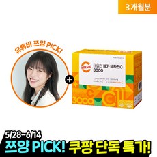 광동 비타500 데일리 메가 비타민C 3000 고함량 비타민c, 1개, 270g