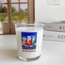 레터링 리유저블 컵 아침컵 우유컵 알파벳 프린트 강화 투명 유리컵 320ml, 5개