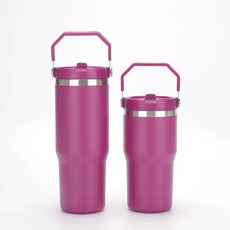 스탠리텀블러뚜껑 아이스플로우 iceflow 교체뚜껑 887 30oz 리필뚜껑 손잡이, H. 딥 퍼플, A. 600ml, 1개