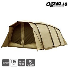 Ogawa Apollon 隧道帳 5人適用抗UV縫線密封隧道帳