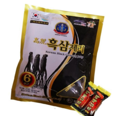 젤리 6년 고려흑삼젤리 x 4봉지 흑삼 200g