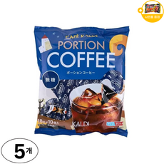 칼디 브라질산 커피 포션 사은품 추가증정, 18g, 10개입, 5개