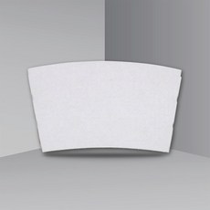 카마코 8온스 백색지 무지 컵홀더 (테이크아웃 컵홀더) (무료배송/당일출고), 1개