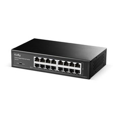 Cudy GS1016 16埠 Gigabit 金屬殼 VLAN 商用桌上型交換器, 1個