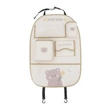 카피바라 자동차 뒷좌석 수납 정리함 다용도 시트백 포켓 자동차보관가방 자동차용품, E