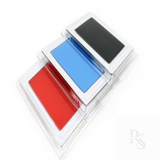 리치썬샵 강아지 발도장 스탬프 고양이발도장키트, 빨