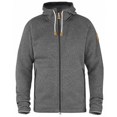 Fjallraven 北極狐 Ovik 男款刷毛連帽夾克/中層衣外套