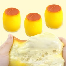 푸딩 크런치 말랑이 쫀득 바삭 스트레스볼 스퀴시 주물럭, 랜덤