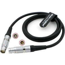 알빈스 케이블스 DJI 로닌 2 듀얼 TB50 배터리 마운트 전원 (ARRI Alexa Mini 10핀 수컷에서 8핀 암컷, 02 Straight 8 Pin