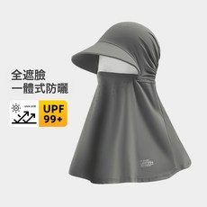 夏季防曬面罩女士防曬口罩帽子一體全臉冰絲防紫外線套頭圍脖帽子