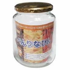 도요 밀폐 용기 잼병 유리병 꿀병 반찬통 용기 820ml, 단품없음, 1개