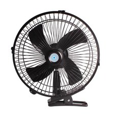 차량용 8인치 10인치 선풍기 집게 클립 24v, 10인치 24V 메탈망 블랙 4엽, 기본 모델명/품번