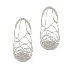 실리콘 와인 캐리어 가방 쇼핑백 파우치 세트, 그레이, 2개