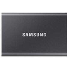 SAMSUNG 三星 T7攜帶式外接固態硬碟 MU-PC2T0, 黑色, 2TB