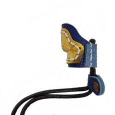 국궁 깍지 숫깍지 암깍지 황동 장비 황동 손가락깍, 블루, 기본 모델명/품번