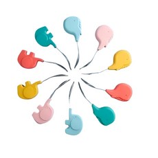 蘇霏小舖 不鏽鋼大象鯨魚寶寶湯匙組, 黃鯨魚, 1個, 學習餐具組（紙盒裝）