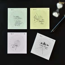 온빛마켓 스티키타임노트 예쁜메모지, 05 워치옐로우