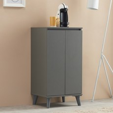 퍼니하우스 니즈 정수기다이 받침대 주방수납장 부엌 미니 원룸 사무실 수납장, 올그레이