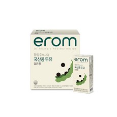 이롬 황성주박사의 국산콩 검은콩 두유 190ml 64팩, 64개