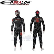 海豹潛水 法國EPSEALON 闇黑獵人系列 YAMAMOTO 頂級防寒衣 潛水保暖首選, 闇黑獵人3mm/2號