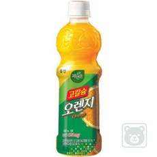분필스 상온보관음료 자연은 고칼슘 오렌지 500ml 20페트, 20개